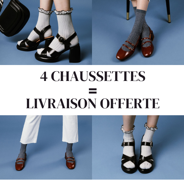 Offre 3 paires achetées, la 4ème offerte !
